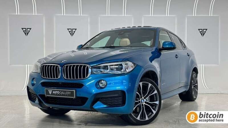 Azul Usado 2018 BMW X6 Comfort Edition SUV | 45.900 € (Precio justo) - Imagen 1/4