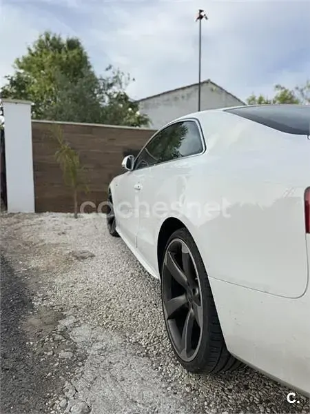 Usado Audi A5 170 CV (125 kW) 2008 Blanco Coupe