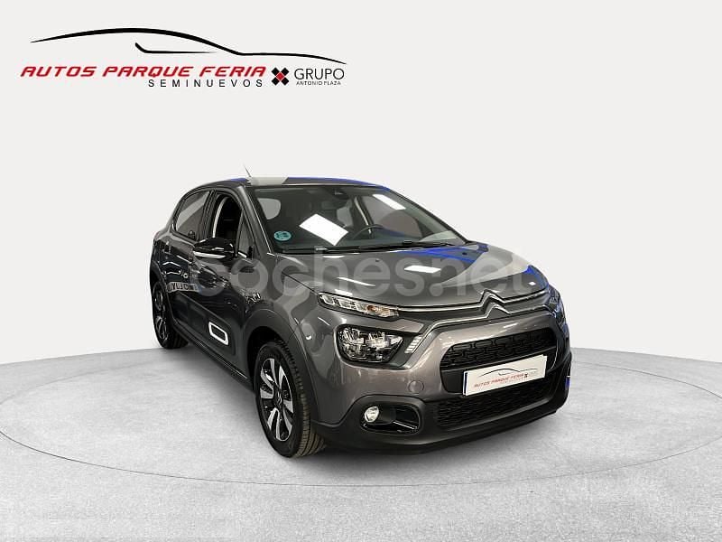 Gris / plata Usado 2024 Citroën C3 PureTech Berlina | 14.990 € (Precio justo) - Imagen 1/4