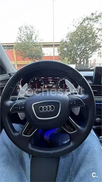 Usado Audi A6 190 CV (139 kW) 2016 Gris / plata Berlina