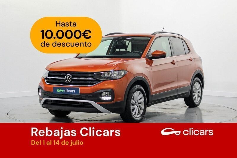 Naranja Usado 2022 VW T-Cross Advance SUV | 18.990 € (Precio justo) - Imagen 1/4