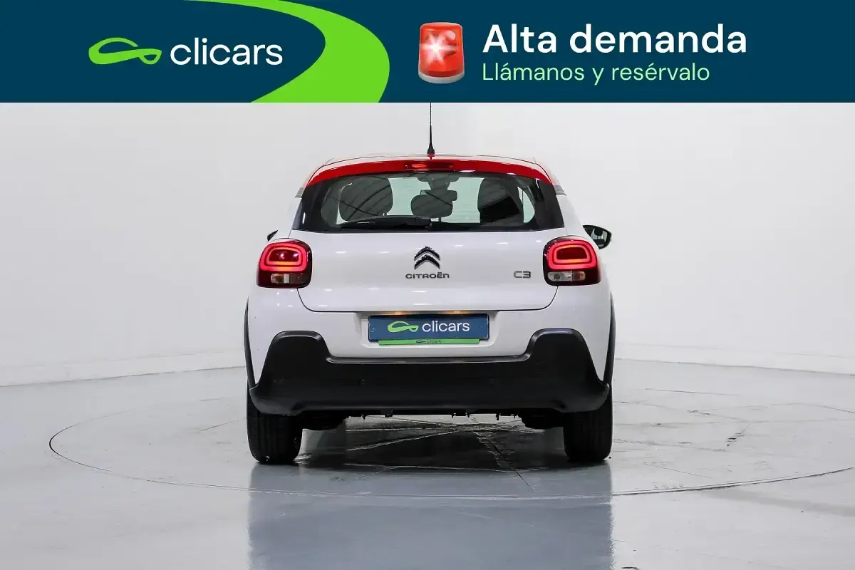 Usado Citroën C3 Feel 68 CV (50 kW) 2017 Blanco Berlina