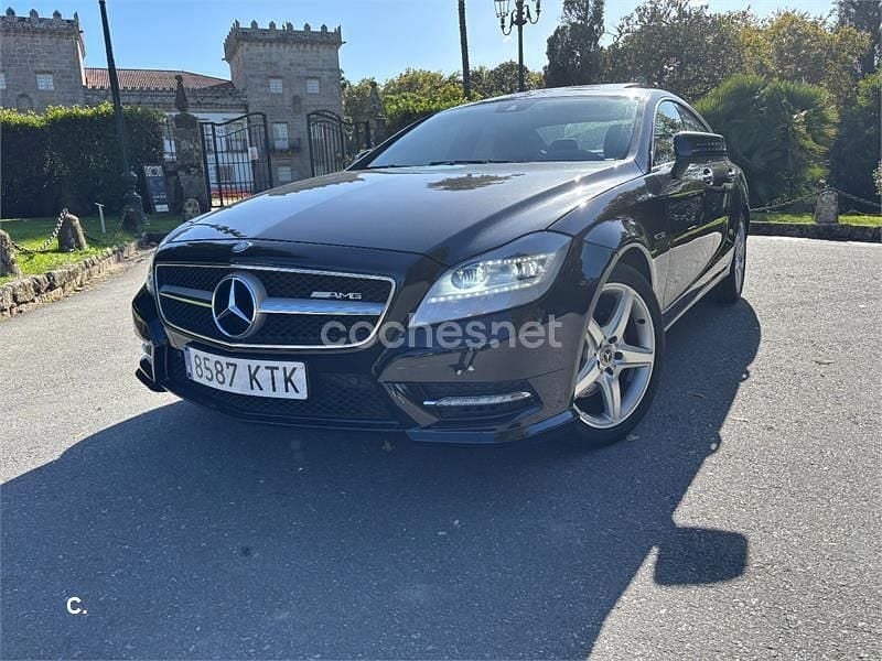 Usado Mercedes CLS350 265 CV (194 kW) 2012 Negro Berlina