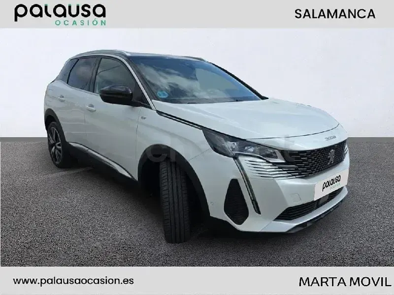 Usado Peugeot 3008 GT 130 CV (95 kW) 2022 Blanco SUV