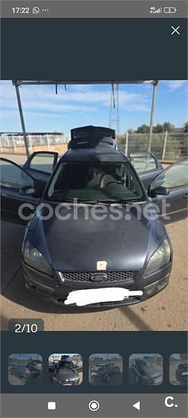 Usado Ford Focus Ghia 115 CV (84 kW) 2005 Negro Berlina