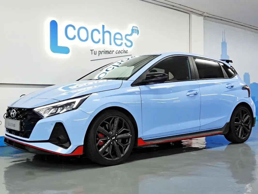 Usado Hyundai i20 204 CV (150 kW) 2024 Azul Utilitario