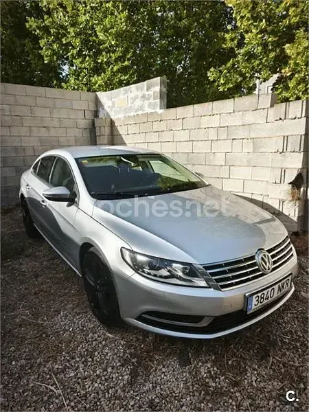 Usado VW CC 177 CV (130 kW) 2013 Gris / plata Berlina
