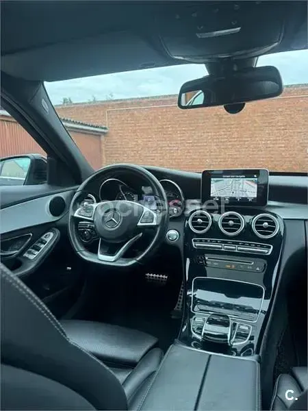 Usado Mercedes C220 170 CV (125 kW) 2018 Negro Berlina
