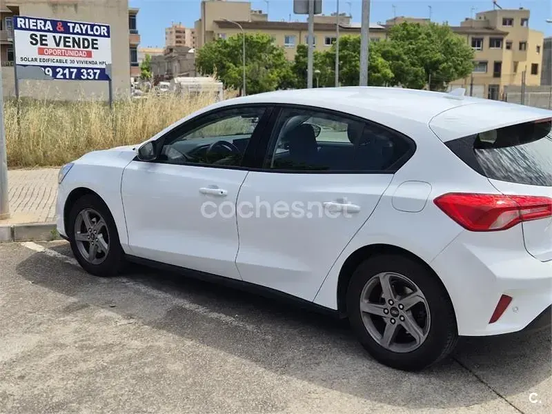 Usado Ford Focus Trend 100 CV (73 kW) 2019 Blanco Berlina