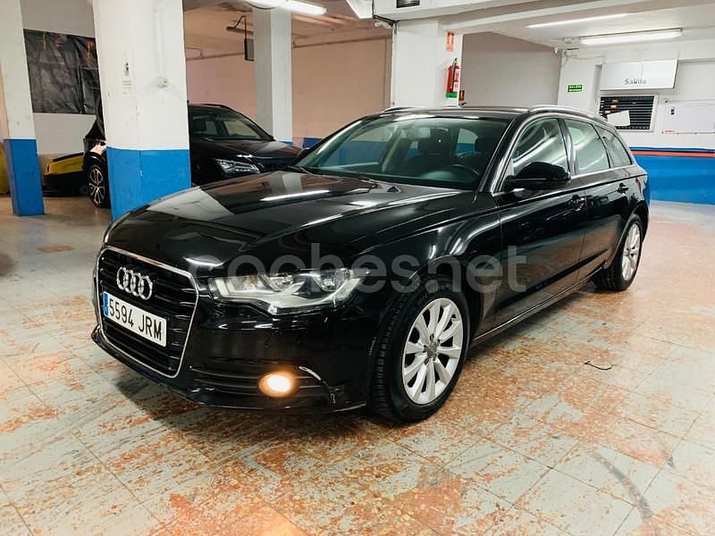 Negro Usado 2013 Audi A6 Familiar | 7990 € (Buen precio) - Imagen 1/4