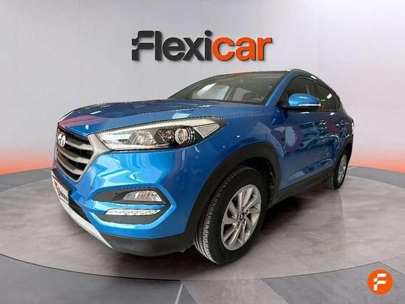 Usado Hyundai Tucson GO! 131 CV (96 kW) 2018 Azul SUV