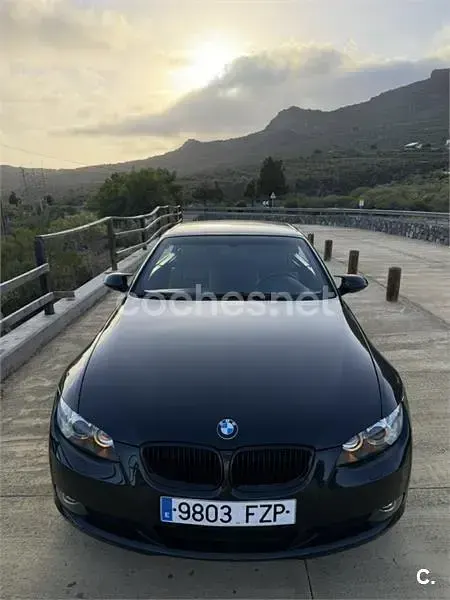 Usado BMW 320 Cabriolet 170 CV (125 kW) 2008 Negro Descapotable
