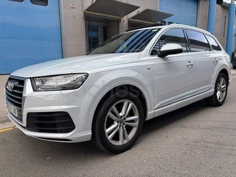 Usado Audi Q7 S-Line 272 CV (200 kW) 2017 Blanco SUV