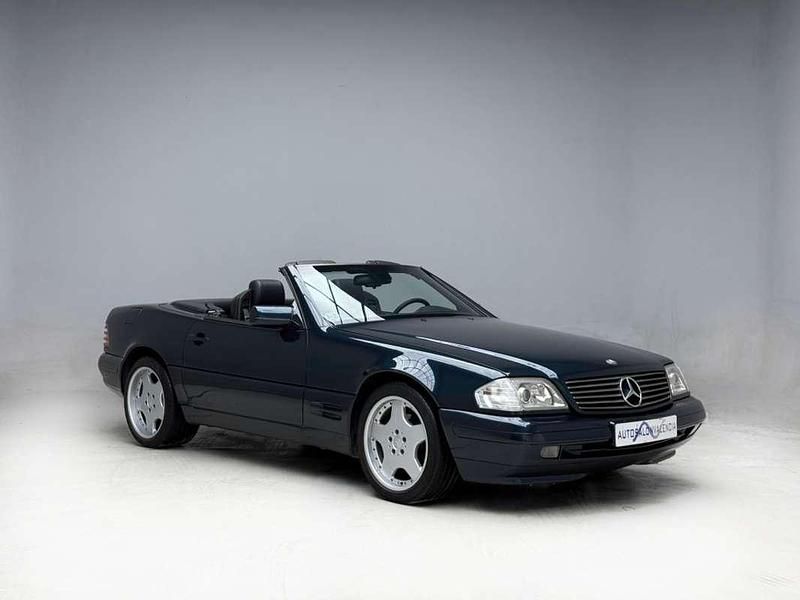 Usado Mercedes SL320 231 CV (169 kW) 1997 Azul Coupe