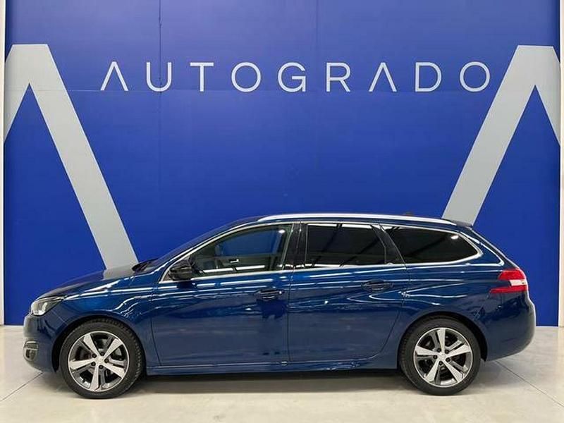 Usado Peugeot 308 SW GT-line 150 CV (110 kW) 2016 Azul Familiar