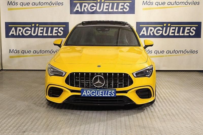 Usado Mercedes CLA45 AMG Shooting Brake AMG 422 CV (310 kW) 2020 Amarillo Familiar