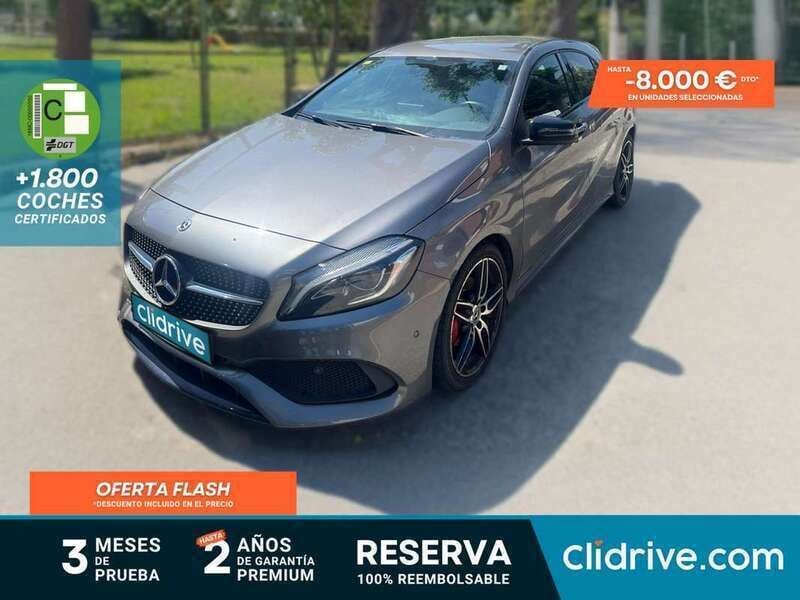Gris Usado 2017 Mercedes A200 Berlina | 18.990 € (Precio justo) - Imagen 1/3