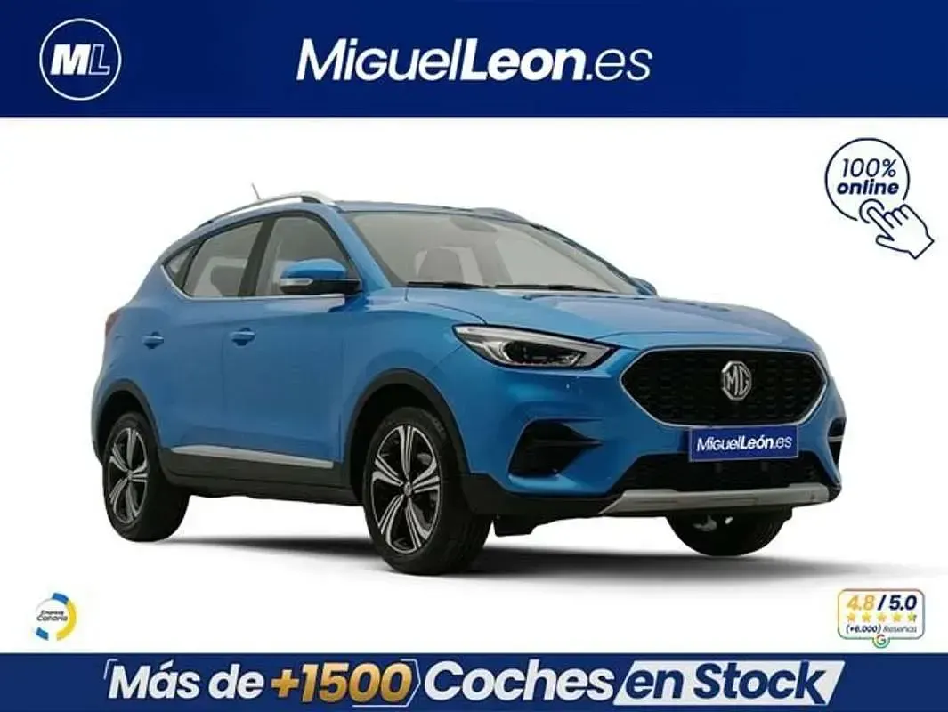 Usado MG ZS Comfort 106 CV (77 kW) 2022 Azul SUV