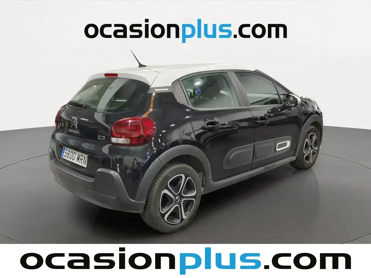 Käytetty Citroën C3 PureTech 83 HP (61 kW) 2024 Musta