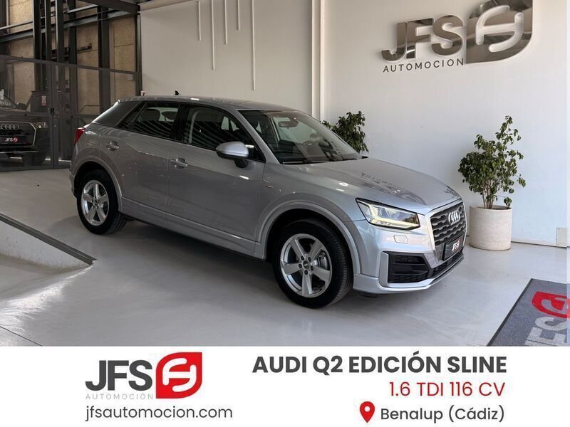 Gris Usado 2020 Audi Q2 S-Line SUV | 21.999 € (Precio justo) - Imagen 1/4