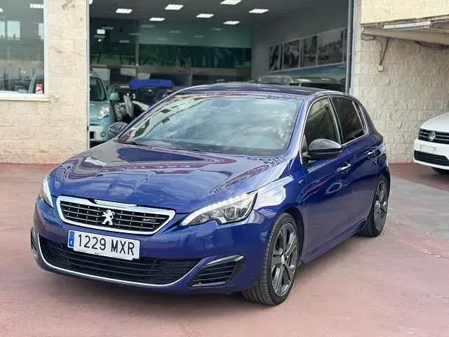Usado Peugeot 308 GTi 181 CV (133 kW) 2015 Azul Berlina