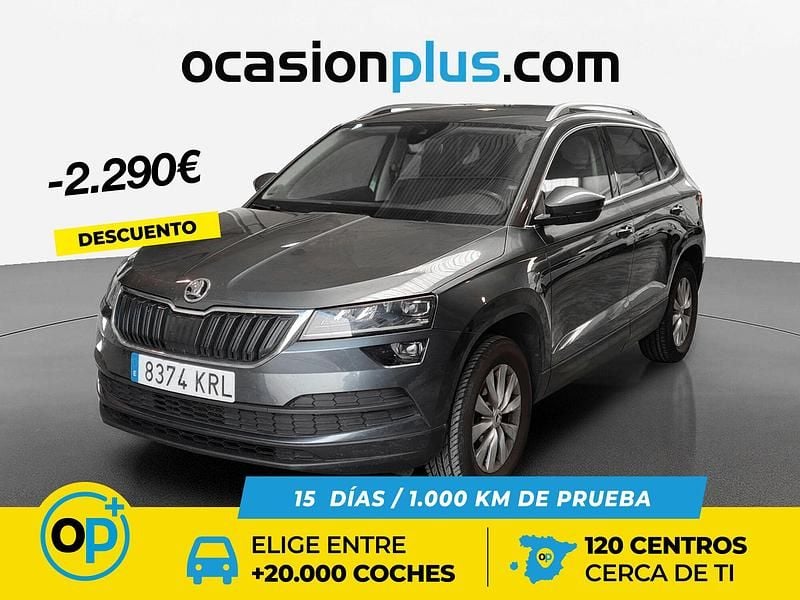 Usado Skoda Karoq 115 CV (84 kW) 2018 Gris / plata SUV