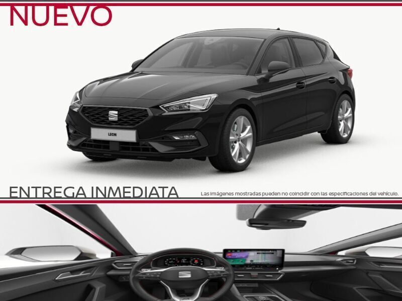 Negro Nuevo 2025 Seat Leon FR | 24.790 € (Precio justo) - Imagen 1/4
