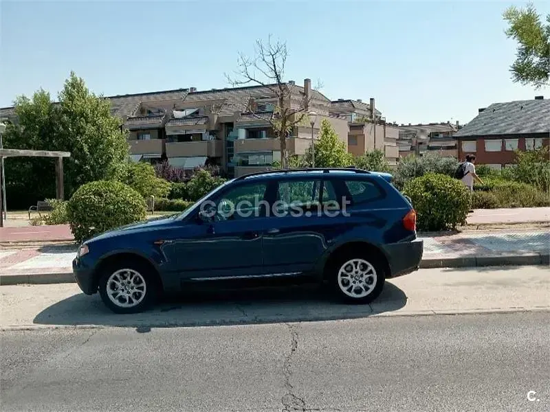 Usado BMW X3 150 CV (110 kW) 2005 Azul SUV