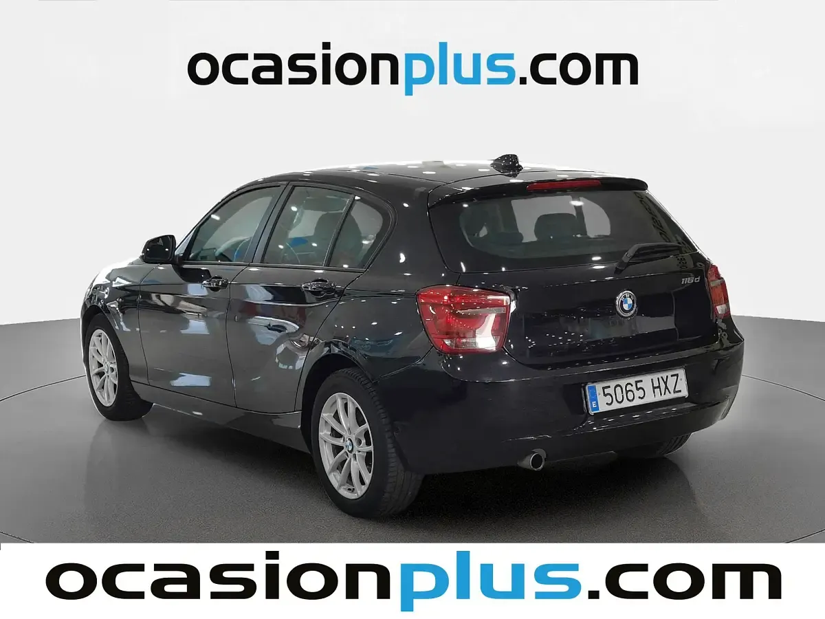 Usado BMW 116 116 CV (85 kW) 2014 Negro Utilitario