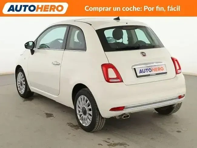 Usado Fiat 500 Lounge 70 CV (51 kW) 2019 Blanco Utilitario