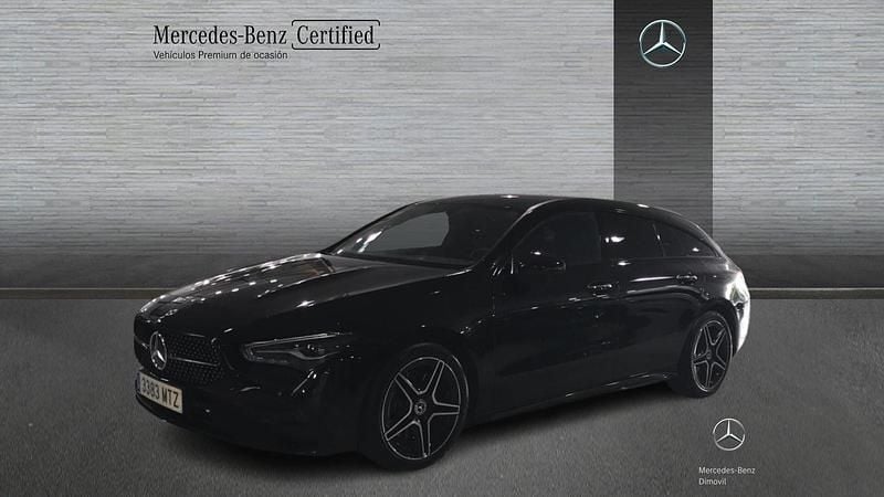 Negro noche Usado 2024 Mercedes CLA200 Shooting Brake Familiar | 36.500 € (Buen precio) - Imagen 1/4