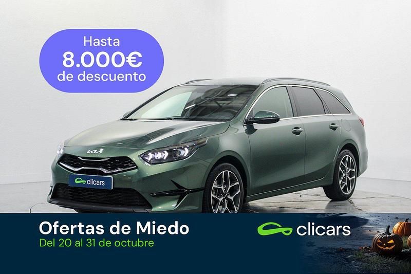 Verde Usado 2022 Kia Ceed Familiar | 20.490 € (Precio justo) - Imagen 1/4