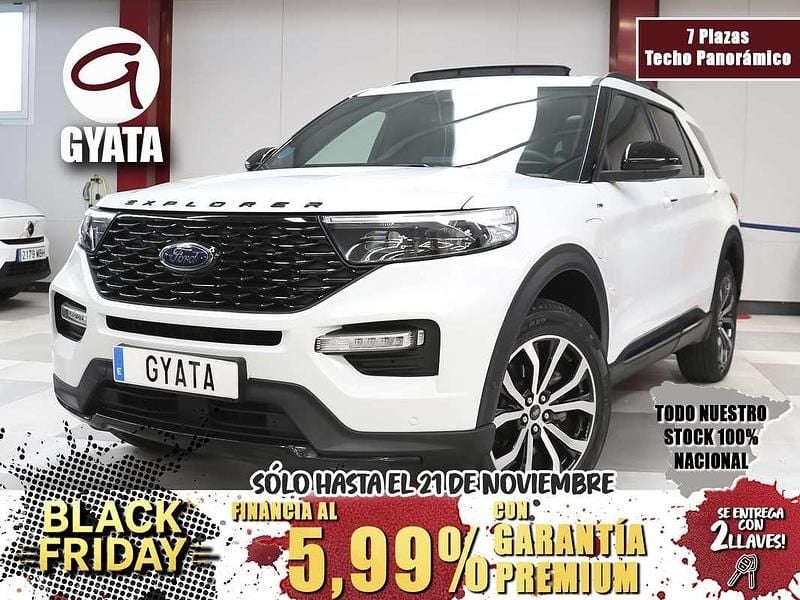 Blanco Usado 2023 Ford Explorer ST-Line SUV | 47.500 € (Precio justo) - Imagen 1/4