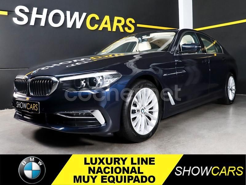 Azul Usado 2019 BMW 520 Luxury Line Berlina | 29.900 € (Precio justo) - Imagen 1/4