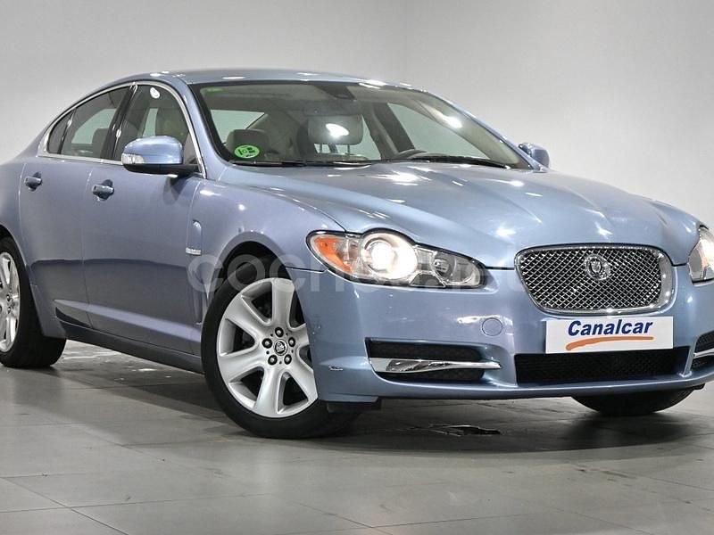 Usado Jaguar XF Premium Luxury 298 CV (219 kW) 2008 Azul Berlina
