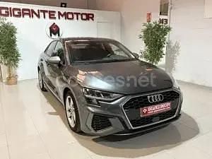 Usado Audi A3 S-Line 116 CV (85 kW) 2021 Gris Berlina