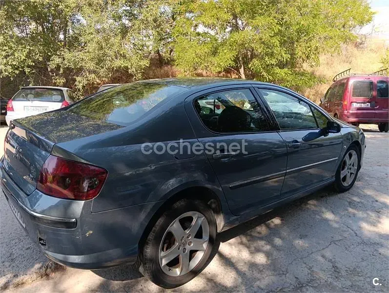 Usado Peugeot 407 Sport 136 CV (100 kW) 2007 Azul Berlina