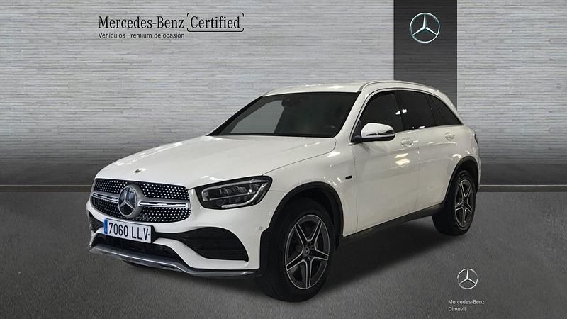 Blanco polar Usado 2020 Mercedes GLC300e AMG line SUV | 39.500 € (Precio justo) - Imagen 1/4