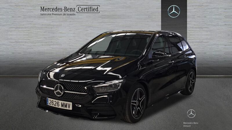 Negro noche Usado 2024 Mercedes B200 AMG line Monovolumen | 35.900 € (Precio justo) - Imagen 1/4