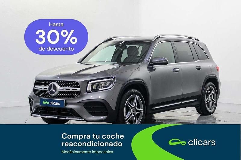 Usado Mercedes GLB200 150 CV (110 kW) 2020 Gris SUV