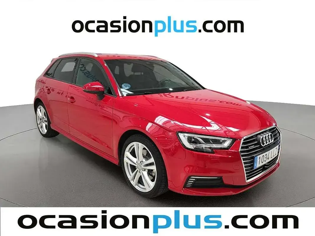 Usado Audi A3 Sportback e-tron S-Line 204 CV (150 kW) 2020 Rojo Utilitario