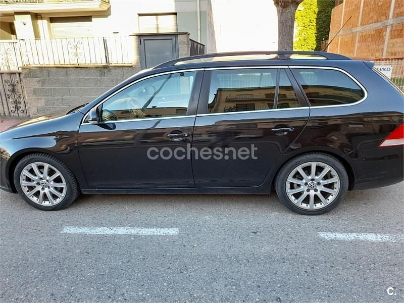 Usado VW Golf V Advance 140 CV (102 kW) 2008 Negro Familiar