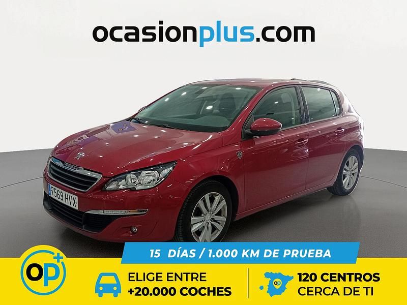 Rojo Usado 2014 Peugeot 308 Active Utilitario | 6700 € (Precio justo) - Imagen 1/4