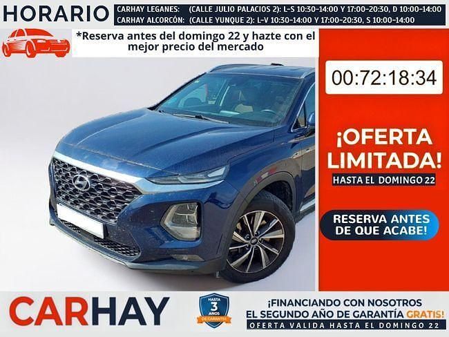 Usado Hyundai Santa Fe 200 CV (147 kW) 2020 Azul SUV