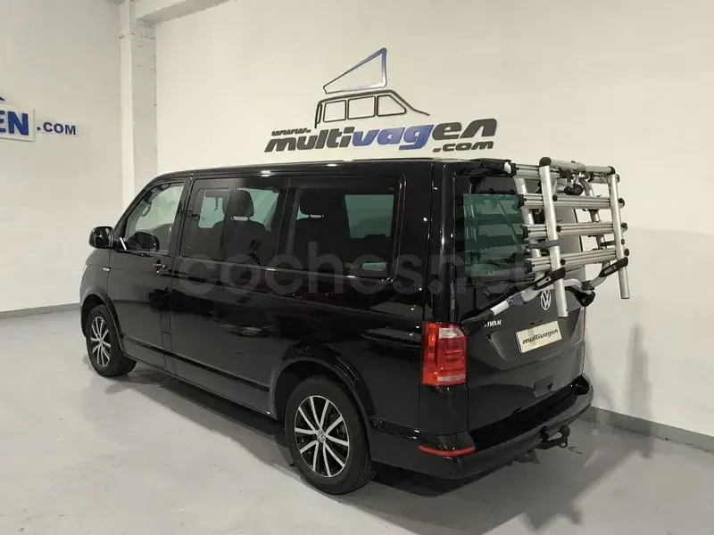Usado VW Multivan 150 CV (110 kW) 2017 Negro Monovolumen