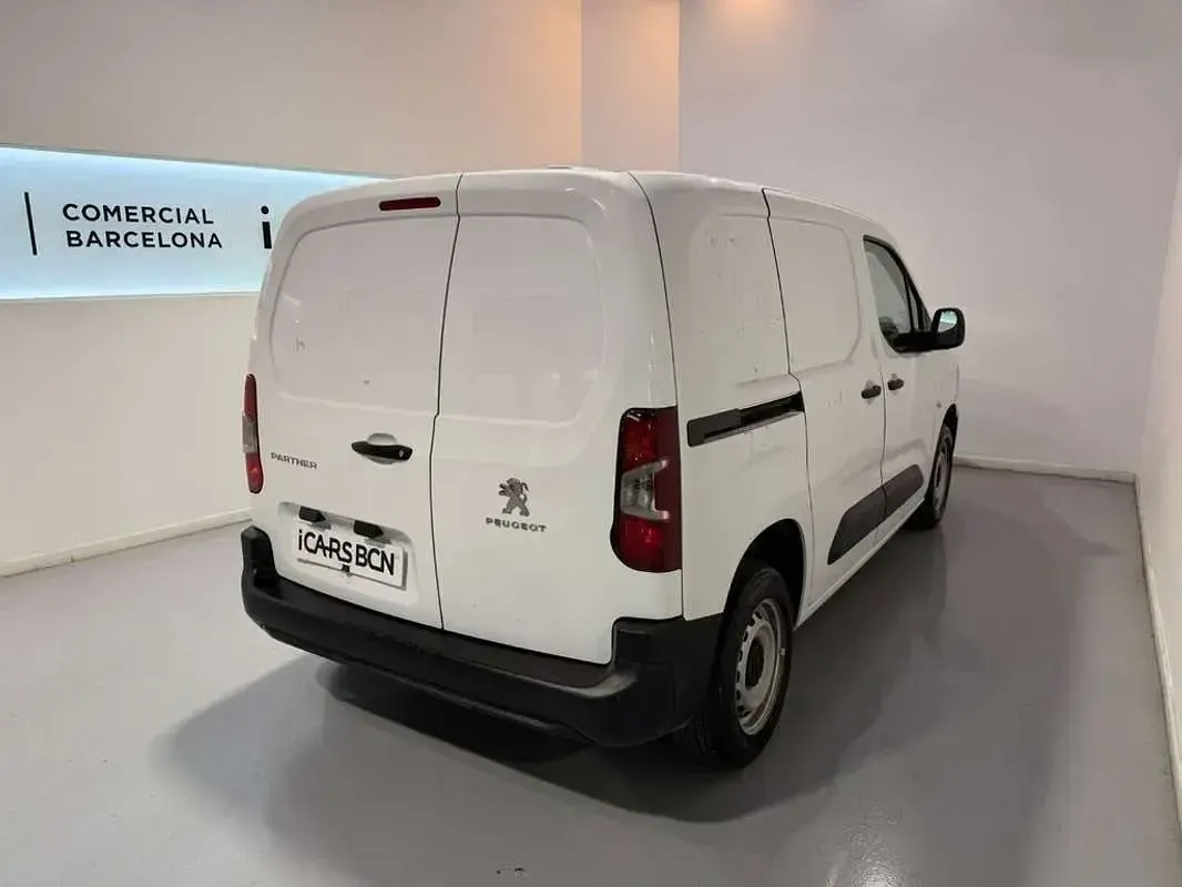 Usado Peugeot Partner S 102 CV (75 kW) 2020 Blanco Monovolumen
