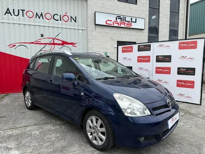 Usado Toyota Corolla Verso Sol 136 CV (100 kW) 2008 Azul Monovolumen