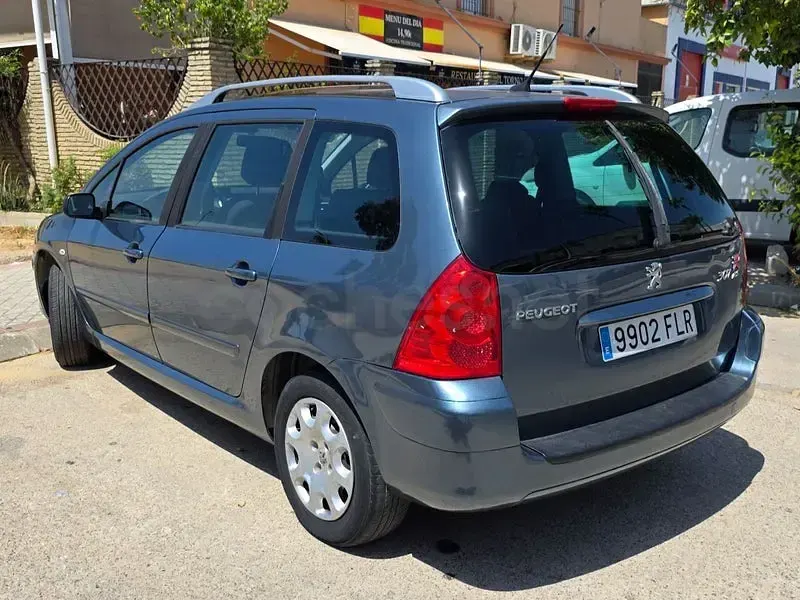 Usado Peugeot 307 110 CV (80 kW) 2007 Gris / plata Familiar