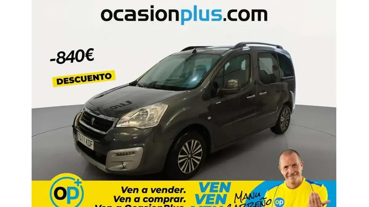Usado Peugeot TePee Active 100 CV (73 kW) 2017 Van