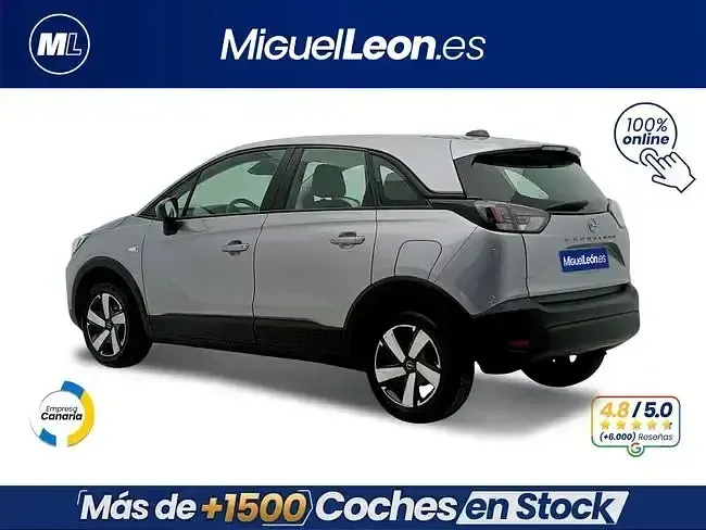 Usado Opel Crossland X Edition 110 CV (80 kW) 2022 Gris SUV
